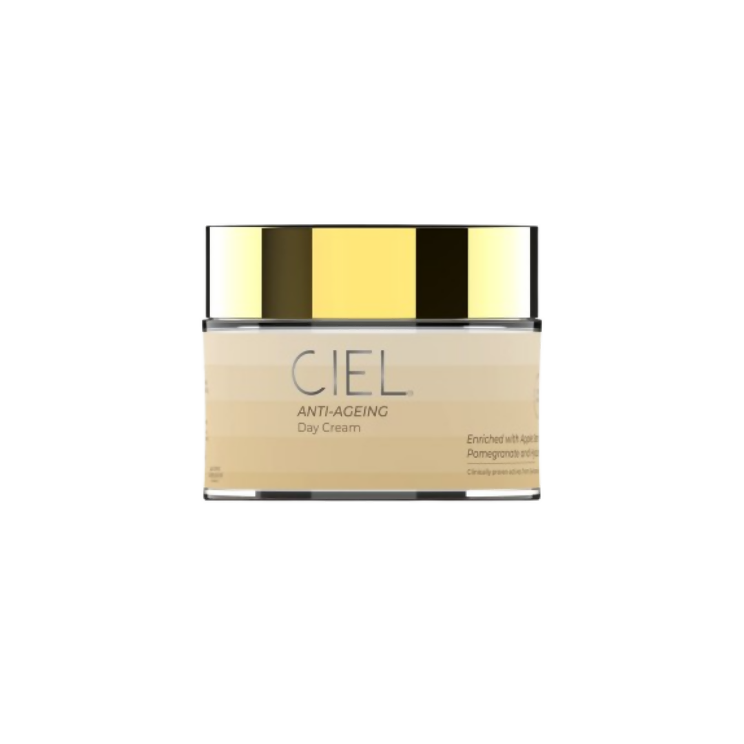Ciel Anti-Ageing Day Cream For Glowing Skin Moisturizer With Vitamin C & Hyaluronic Acid | Grocsy