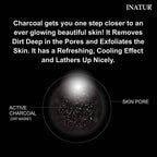 Inatur Charcoal Face Scrub | Grocsy