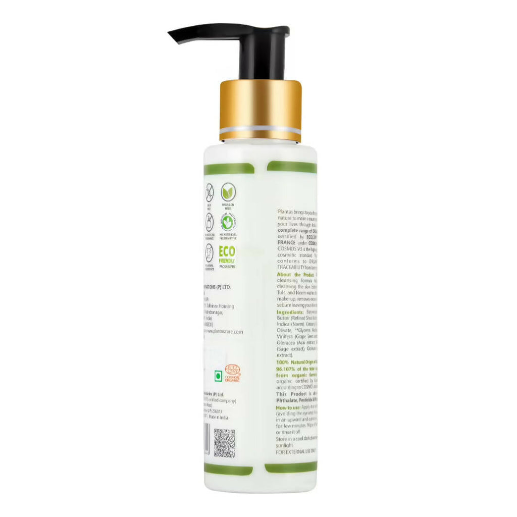 Plantas Purifying & Acne Control Organic Cleansing Milk | Grocsy