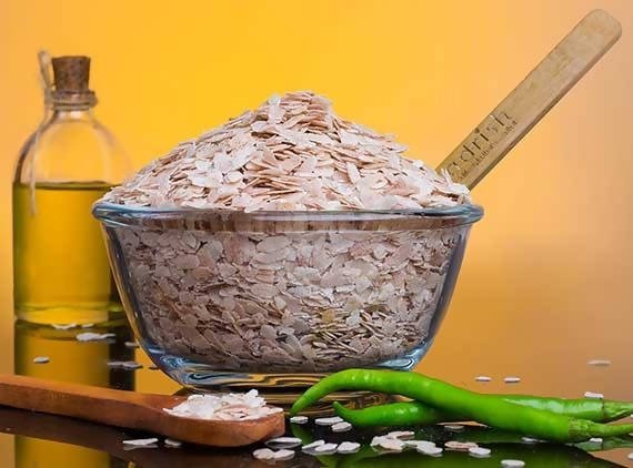 Adrish Red Rice Poha (Red Rice Flakes) | Grocsy