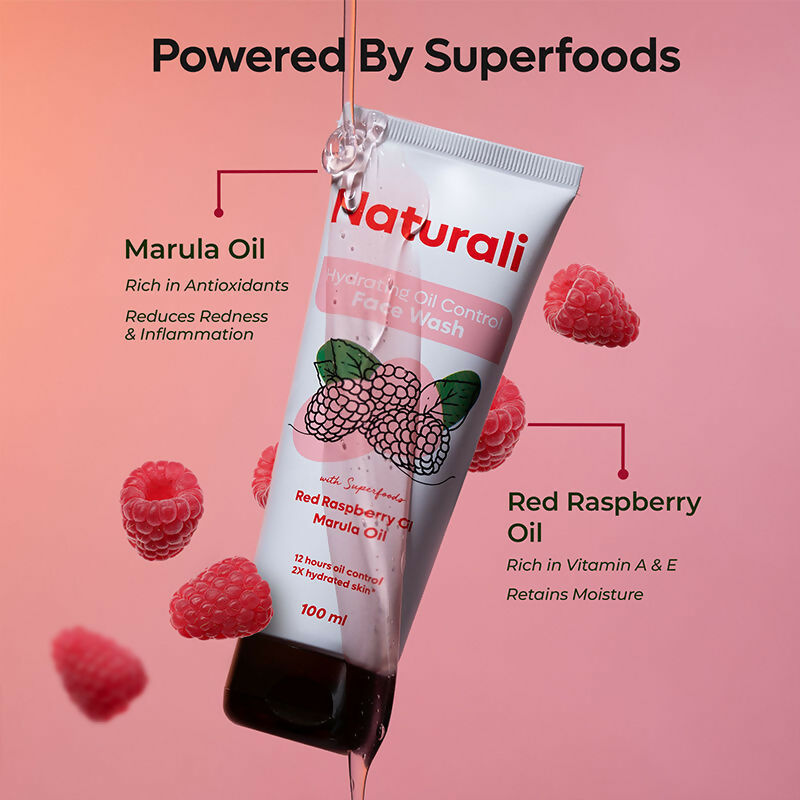 Naturali Hydrating Oil Control Face Wash | Grocsy