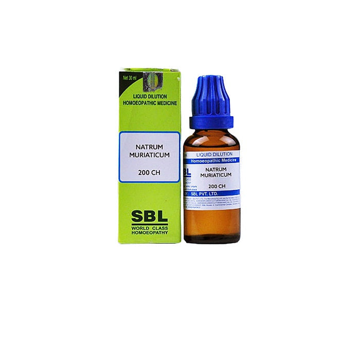 SBL Homeopathy Natrum Muriaticum Dilution | Grocsy