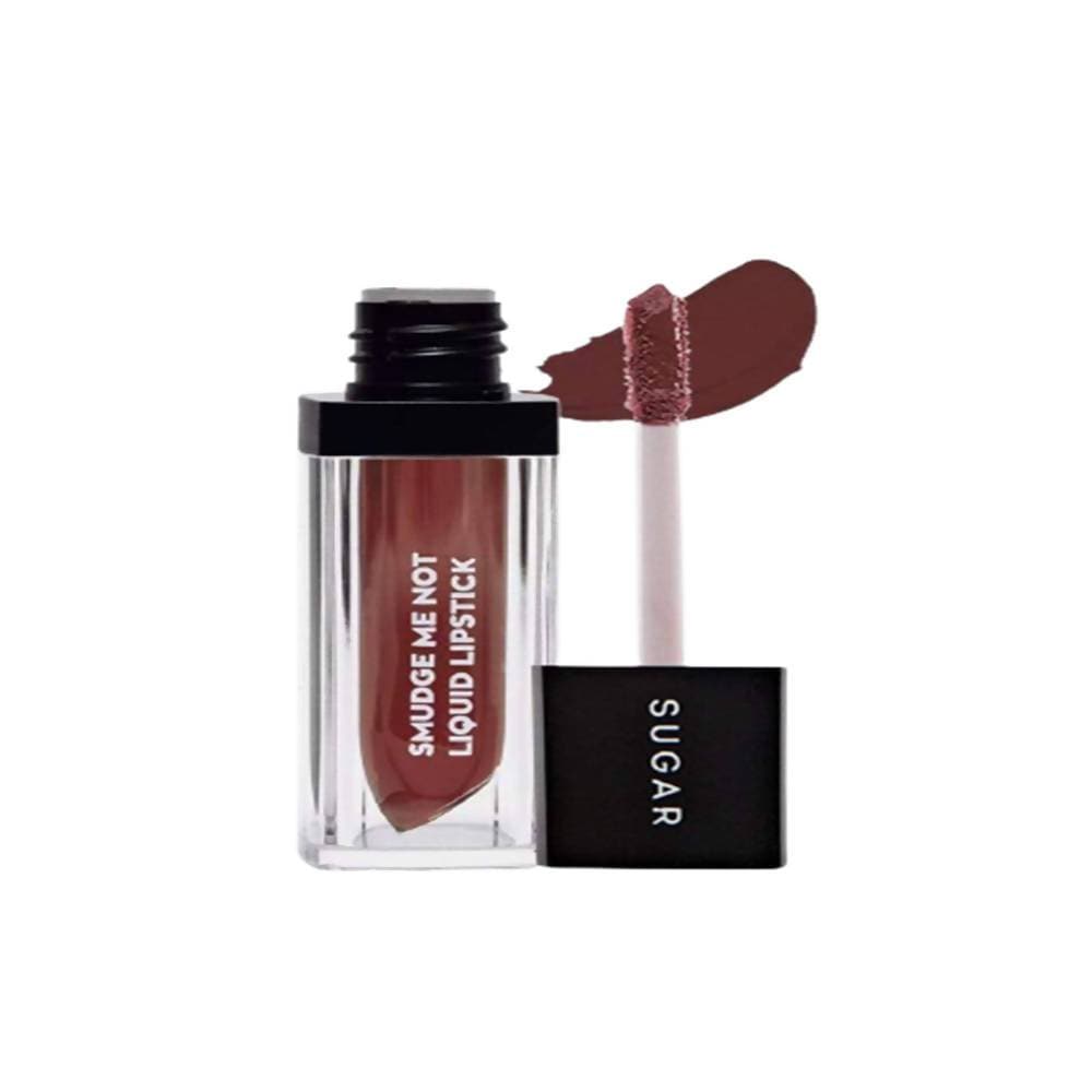 Sugar Smudge Me Not Liquid Lipstick - Cocoa Ammo (Mocha Brown) | Grocsy