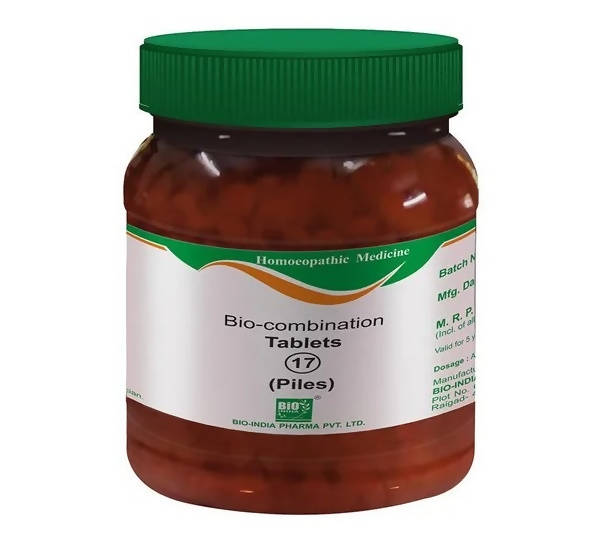 Bio India Homeopathy Bio-combination 17 Tablets | Grocsy