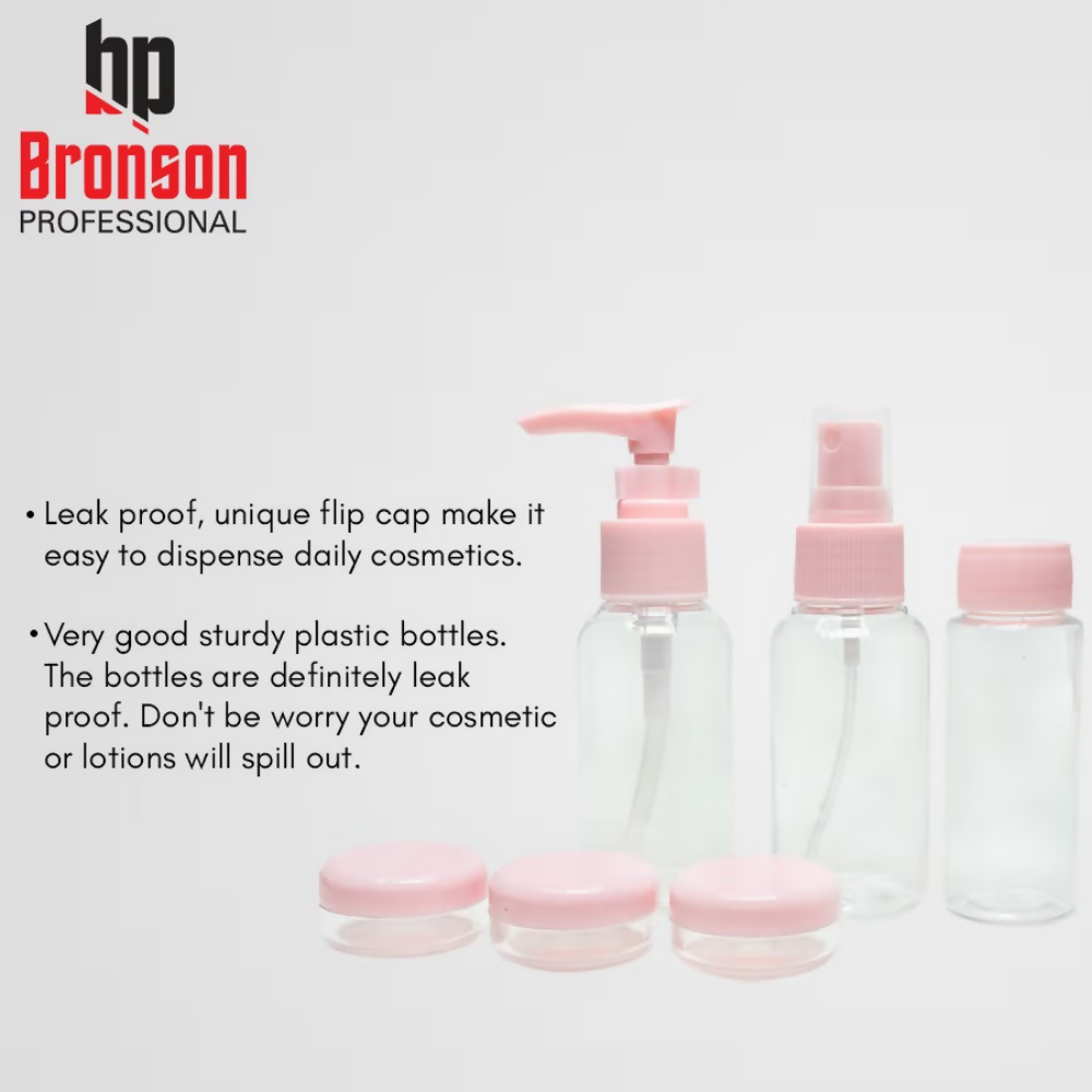 Bronson Professional 6Pc Travel Bottles And Travel Essentials | Grocsy