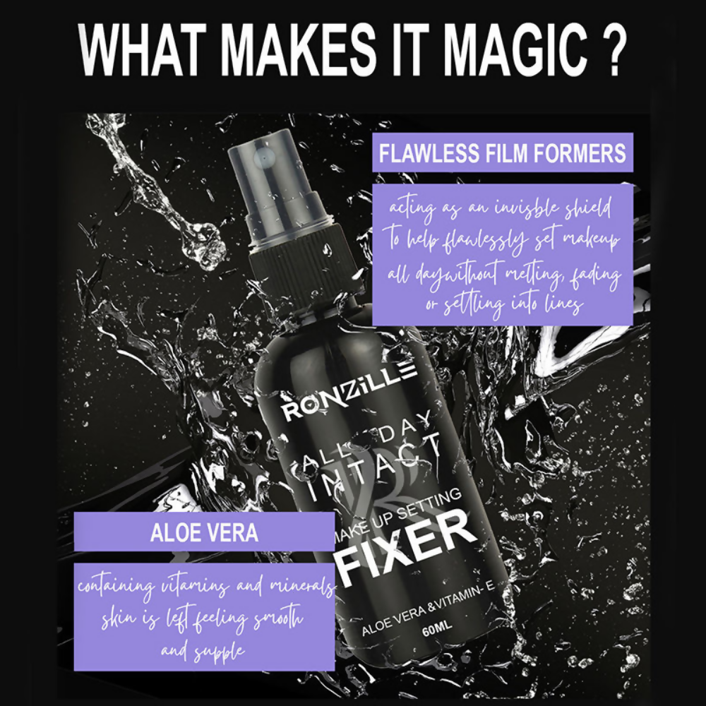 Ronzille All Day Intact Makeup Setting Fixer | Grocsy
