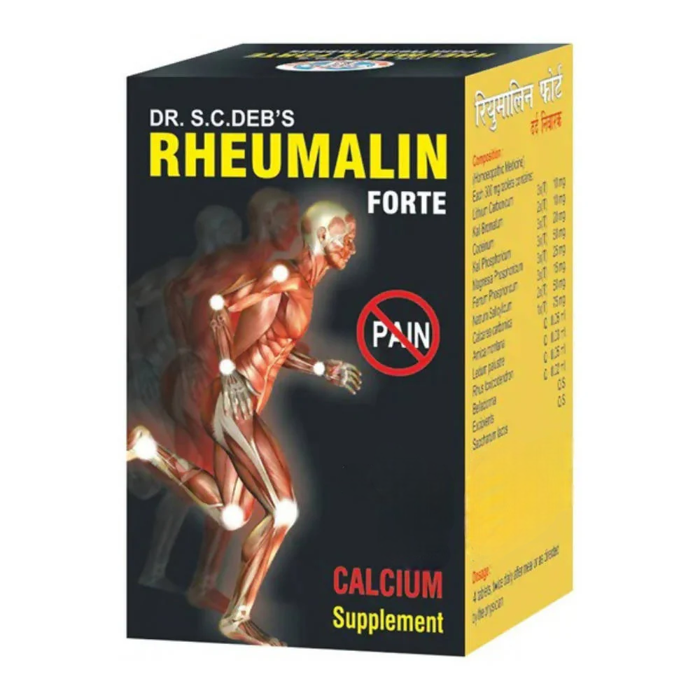 Dr. S.C.Deb's Rheumalin Forte Tablet with Calcium Supplement | Grocsy