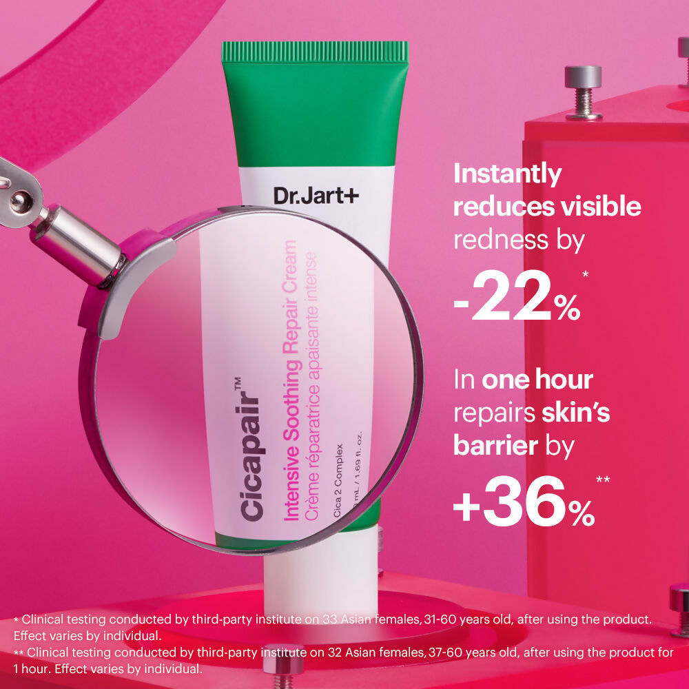 Dr.Jart+ Cicapair Intensive Soothing Repair Cream with Centella Asiatica & Peptides for Sensitive Skin | Grocsy