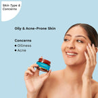 Pilgrim Korean Oil Free Gel Moisturizer with Hyaluronic Acid & Willow Bark Extracts, For Oily & Acne-Prone Skin - Korean Skin Care | Grocsy