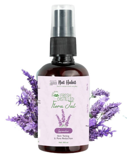 Nat Habit Pure Fresh Distilled Lavender Flora Jal | Grocsy