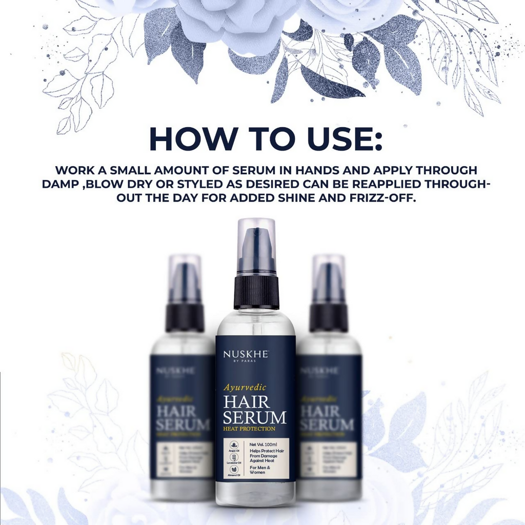 Nuskhe By Paras Hair Serum For Heat Protection | Grocsy