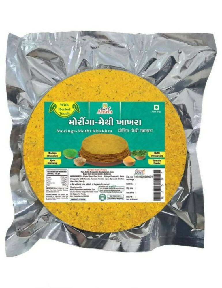 Baps Amrut Khakhra Moringa-Methi | Grocsy