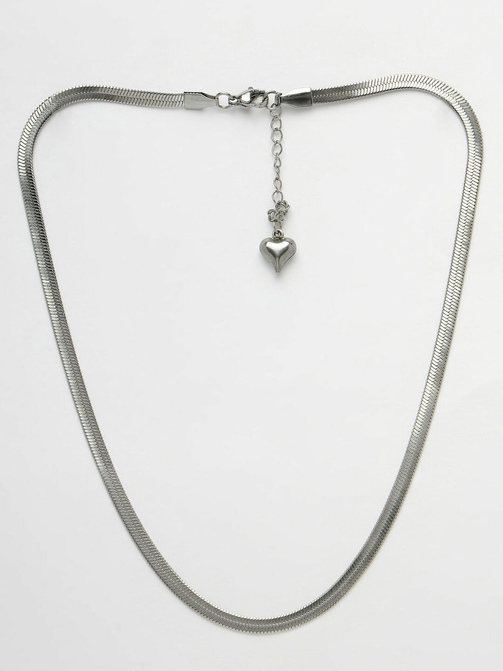 NVR Women's Set of 2 Silver & Gold Rhodium-Plated Minimal Chain | Grocsy