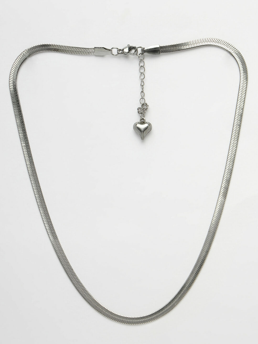 NVR Women's Set of 2 Silver & Gold Rhodium-Plated Minimal Chain | Grocsy