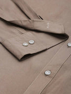 Grey Men Rayon Classic Opaque Casual Shirt - Mahotsav | Grocsy