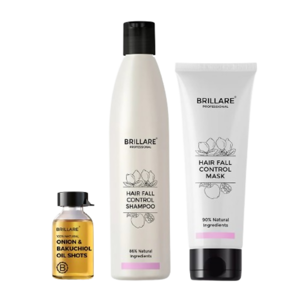 Brillare Complete Hair Fall Control Kit (Professional) | Grocsy
