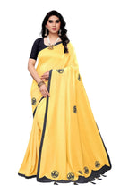 Vamika Designer Yellow Dola Silk Saree | Grocsy