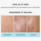 Hyphen 2% Cica Exosome Oil-Free Moisturizer 5% Niacinamide Controls Oil Non-sticky, Light Gel | Grocsy
