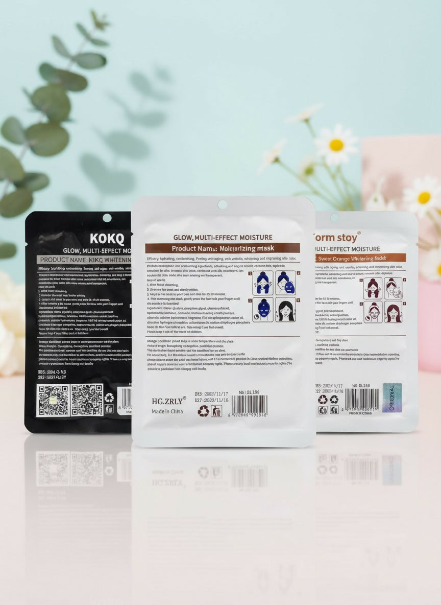 Brand born 4-in-1 Whitening Facial Mask Combo | Grocsy