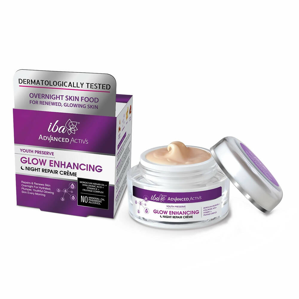 Iba Advanced Activs Youth Preserve Glow Enhancing Night Repair Cr?me | Grocsy