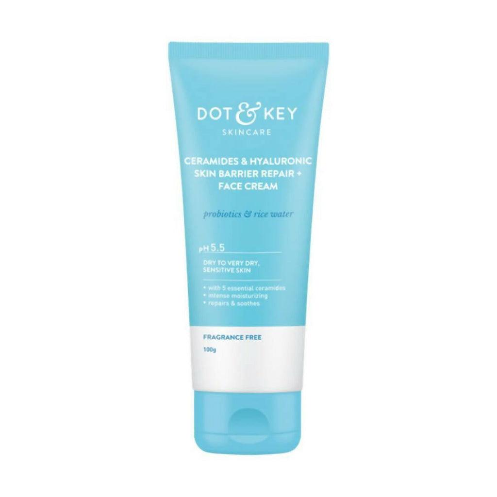 Dot & Key Ceramides & Hyaluronic Skin Barrier Repair + Face Cream | Grocsy