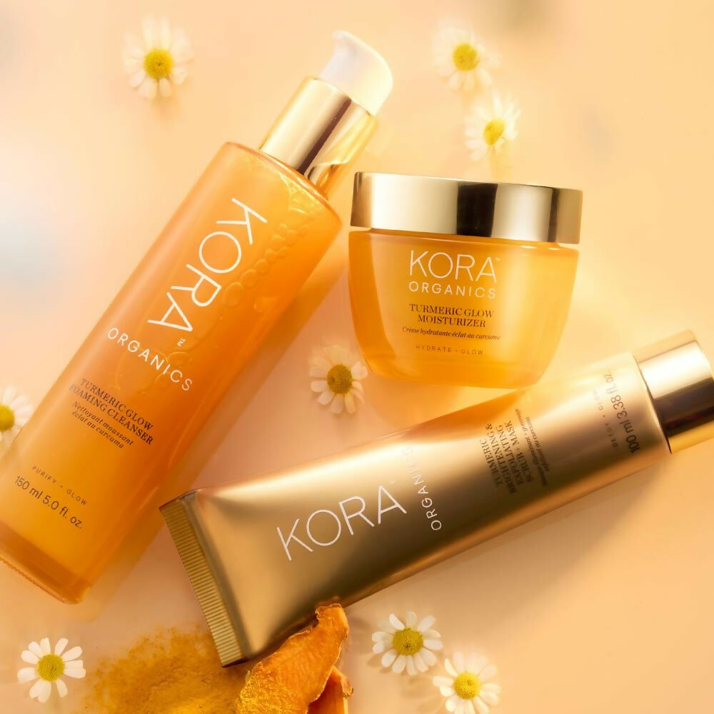 Kora Organics Turmeric Brightening & Exfoliating Scrub+ Mask With Rosehip | Grocsy