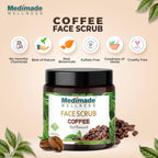 Medimade Wellness Coffee Face Scrub | Grocsy