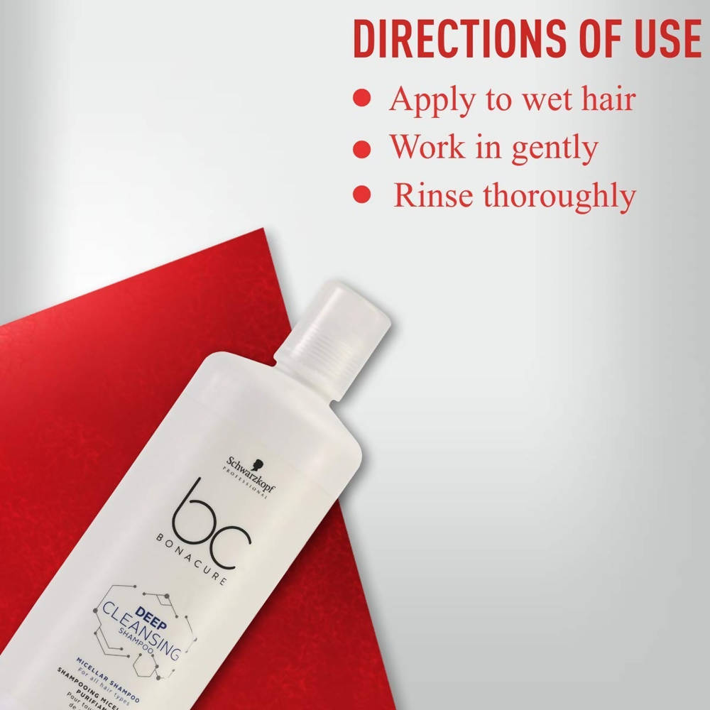 Schwarzkopf Professional BC Bonacure Deep Cleansing Shampoo | Grocsy
