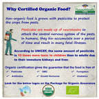 TummyFriendly Foods Certified Organic Oats, Green Moong, Spinach Porridge Mix for 8 Months Old | Grocsy