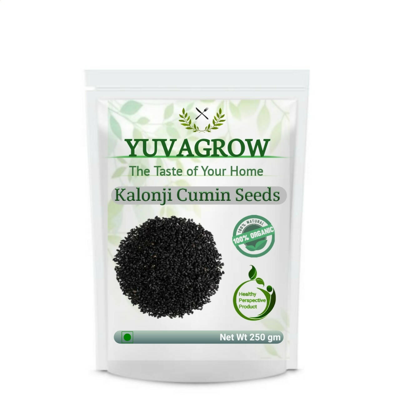 Yuvagrow Kalonji Cumin Seeds (Black Jeera) | Grocsy