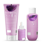PLIX The Plant Fix Jamun Skincare With Cleanser, Body Wash & Active Acne Serum For Women & Men | Grocsy