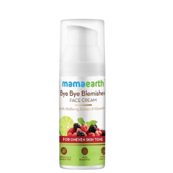 Mamaearth Bye Bye Blemishes Face Cream For Uneven Skin Tone | Grocsy
