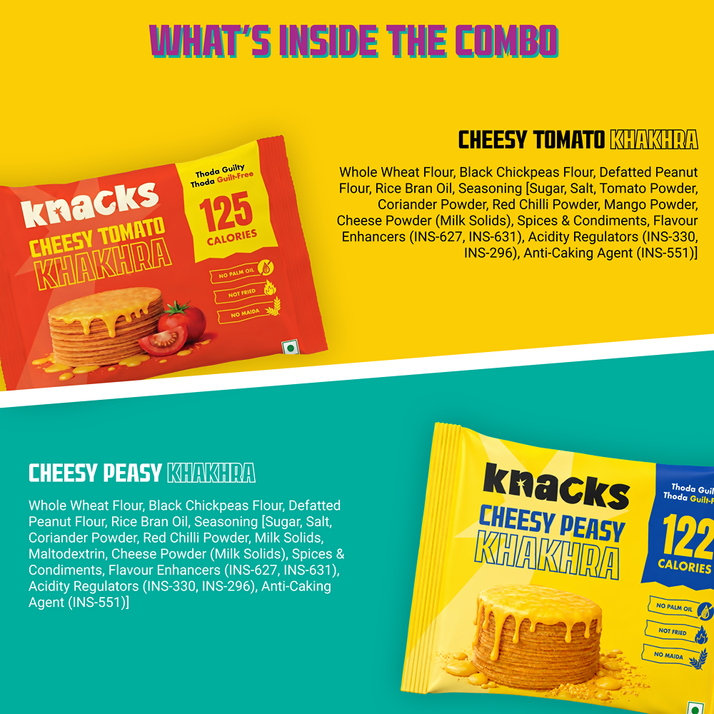 Knacks Cheesy Lovers Combo | Grocsy