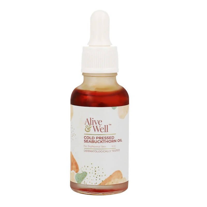 Alive & Well Cold Pressed Seabuckthorn Face Oil | Grocsy