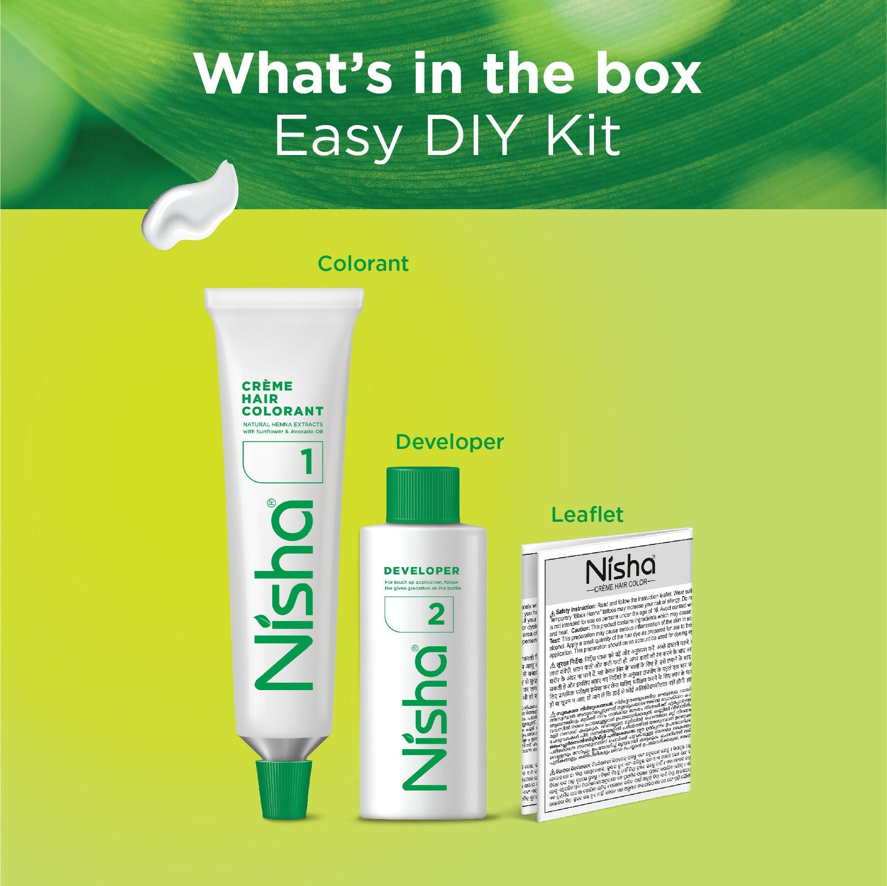 Nisha Creme Hair Color for Women & Men - Burgundy | Grocsy