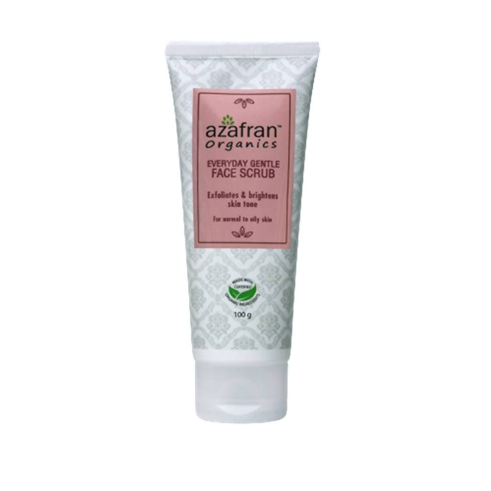 Azafran Organics Everyday Gentle Face Scrub | Grocsy