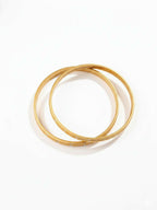 NVR Women Set of 4 Gold Plated Handcrafted CZ Studded Bangle | Grocsy
