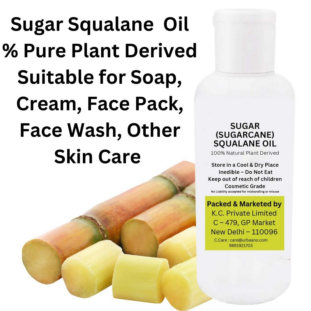 Urbaano Herbal 100% Natural Sugar Cane Squalane Face Oil | Grocsy