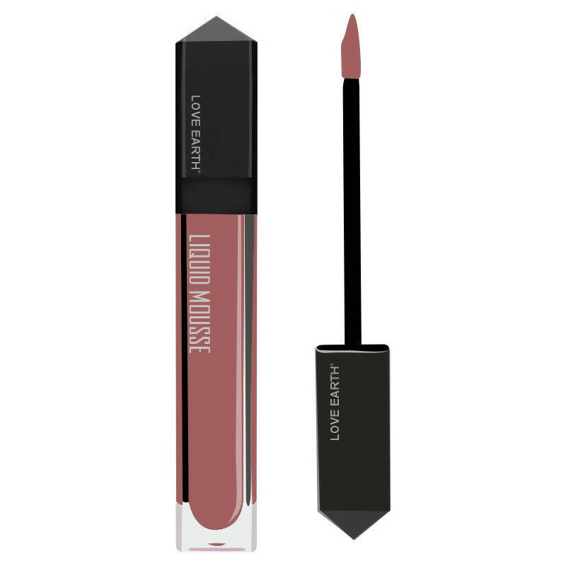 Love Earth Liquid Mousse Lipstick - Peach Mojito | Grocsy