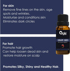 Agile Wellness Grape Seed Carrier Oil | Grocsy