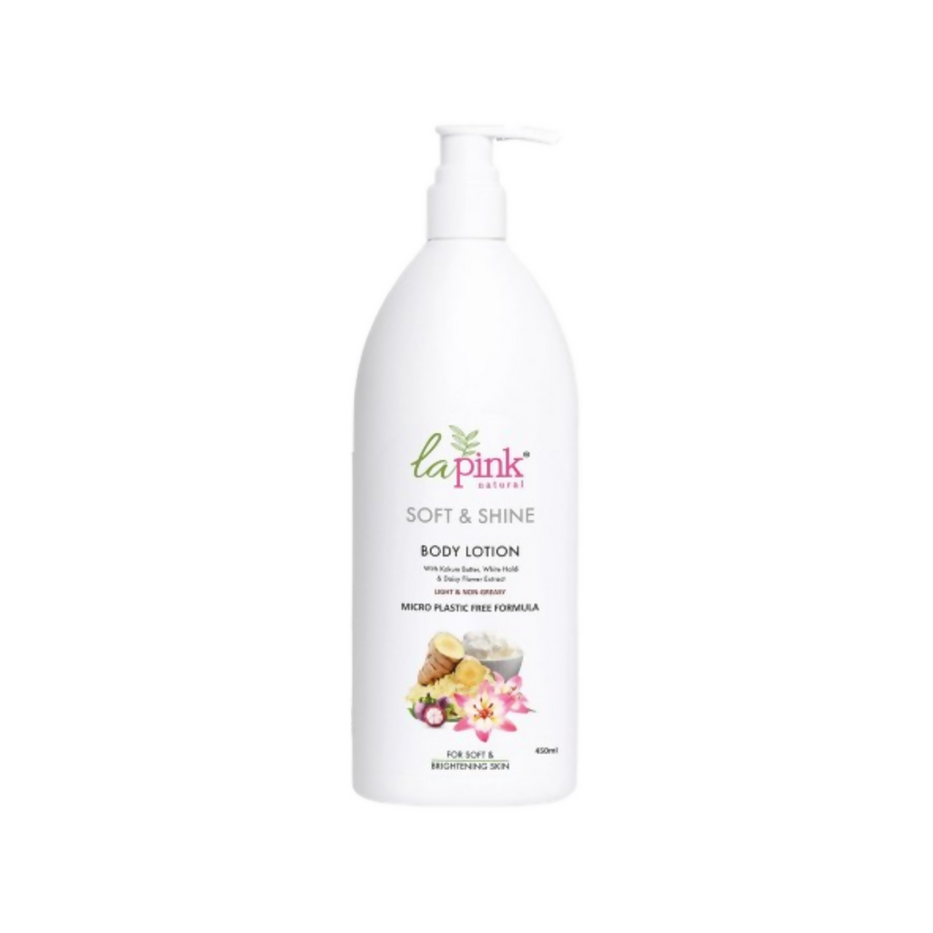 La Pink Soft & Shine Body Lotion With White Haldi | Grocsy