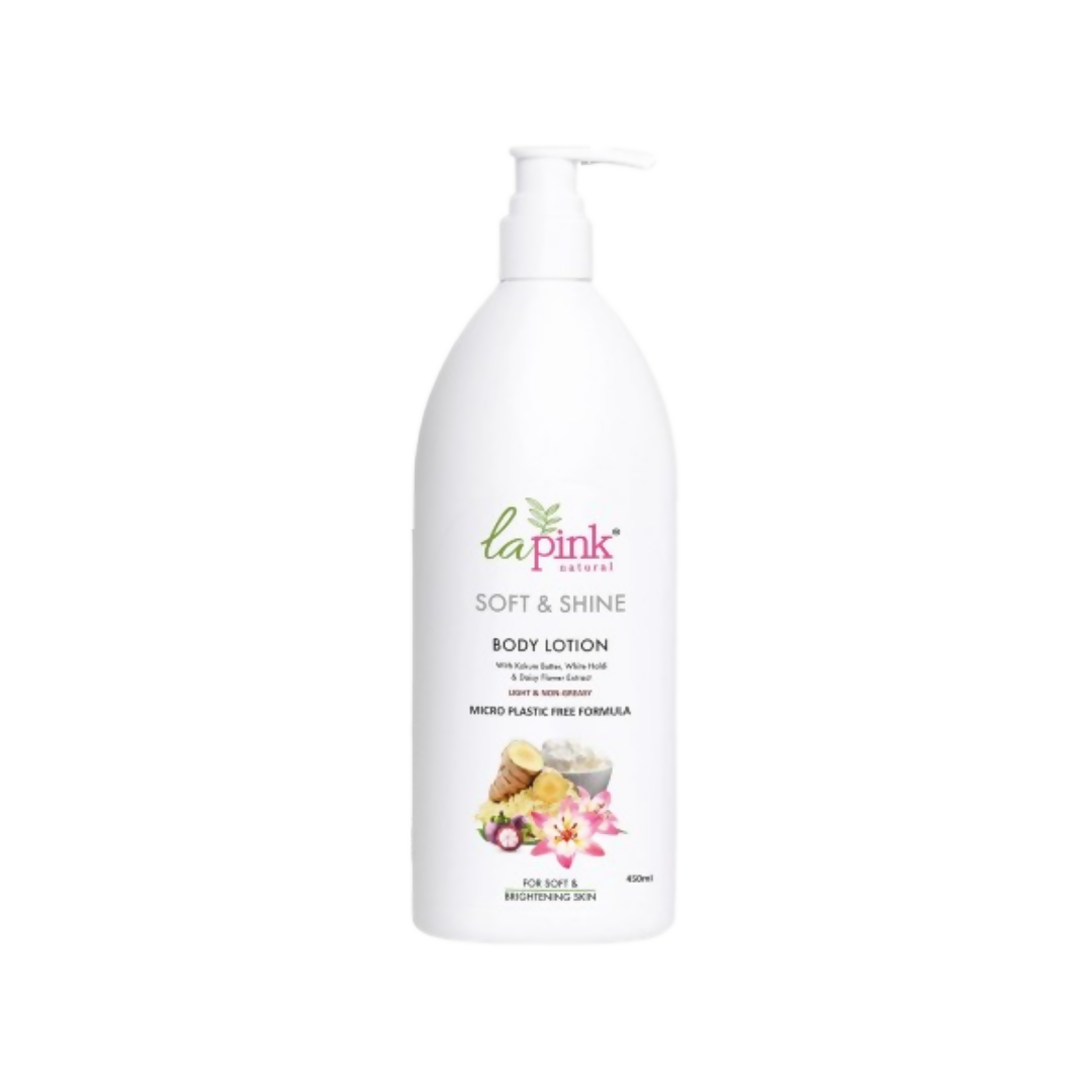 La Pink Soft & Shine Body Lotion With White Haldi | Grocsy