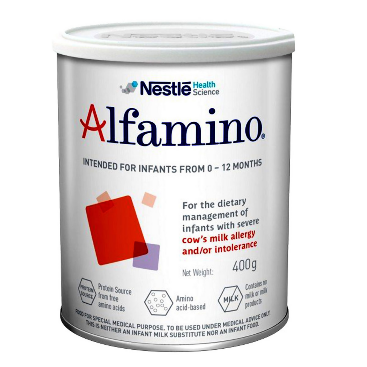 Nestle Alfamino Infant Formula Powder (0 to 12 Months) | Grocsy