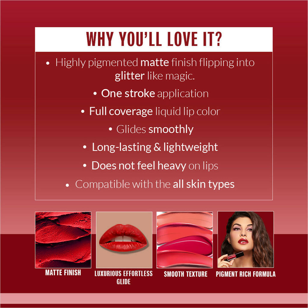 Colorbar Starry Flip Lipcolor Like A Star-004 | Grocsy
