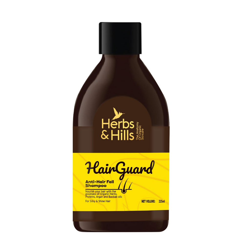 Herbs & Hills Hair Guard Anti Hair Fall Shampoo | Grocsy
