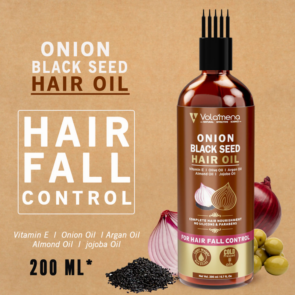 Volamena Onion Black Seed Hair Oil | Grocsy