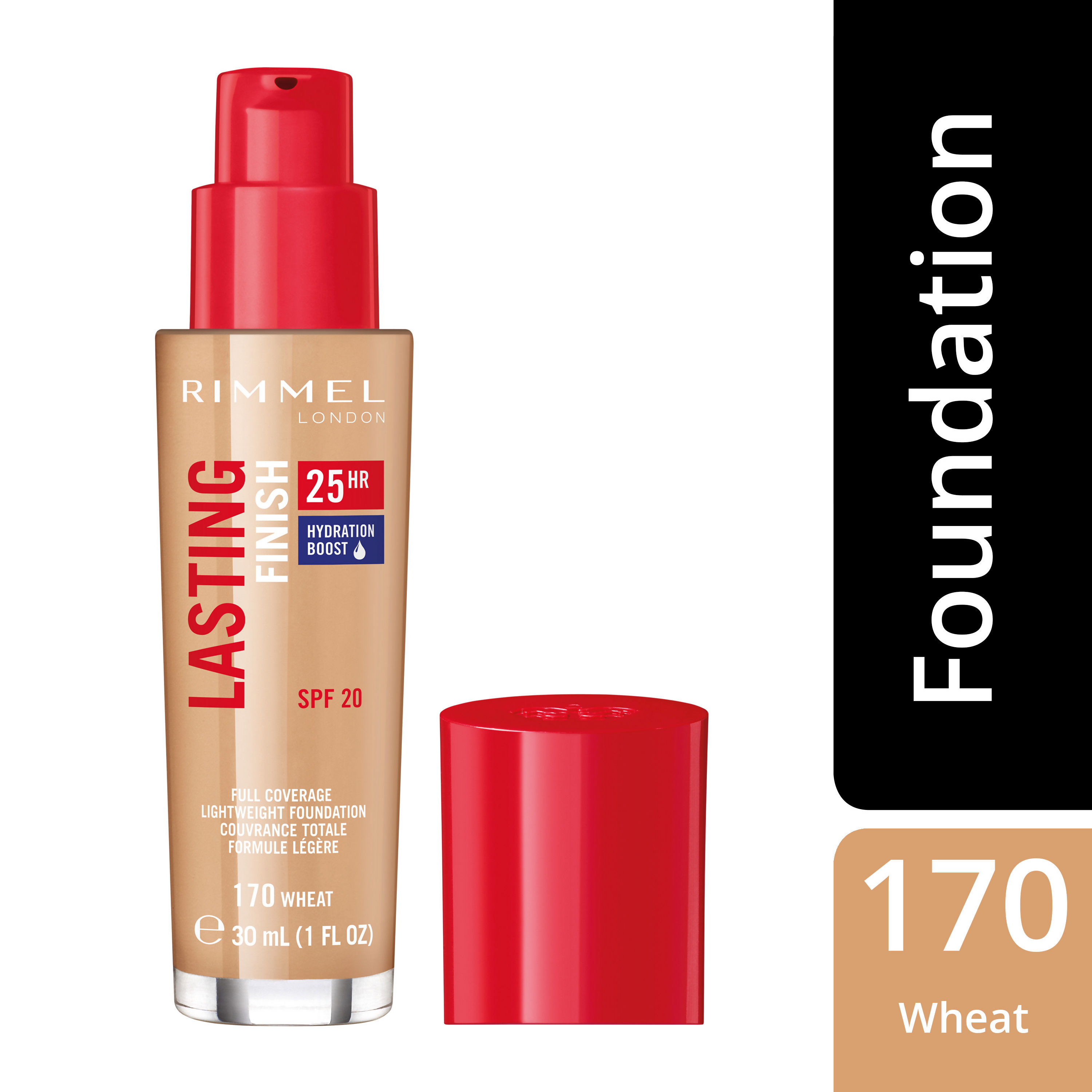 Rimmel London Lasting Finish 25 Hour Foundation SPF 20 - Wheat | Grocsy