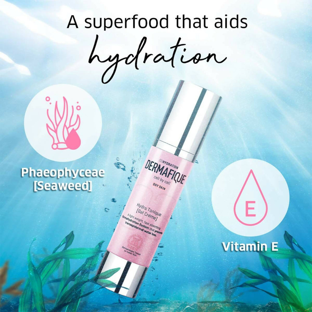 Dermafique Hydratonique Gel Creme Hydrating Moisturizer for Dry Skin | Grocsy