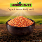 Aashirvaad Organic Masur Dal | Grocsy