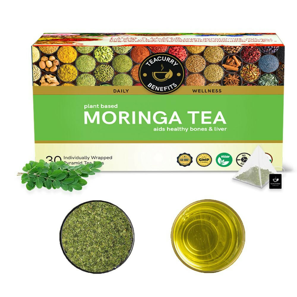 Teacurry Moringa Leaf Tea | Grocsy